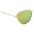 Fair-X Gold Mirror Cateye Women Sunlgasses - SS1576.