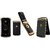 Refurbished Motorola V8 ( Black - Gold )  (3 Months Seller Warranty)