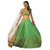 Saadhvi Women's  Green Art Silk Lehenga Choli