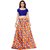Saadhvi Multi Multicoloured Bangalore Satin Printed Lehenga