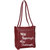 Maroon PU Tote Bag