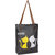Grey PU Tote Bag