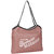Pink PU Tote Bag