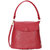 Red PU Handbag