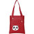 Red PU Tote Bag