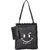 Black PU Tote Bag