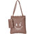 Pink PU Tote Bag