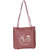 Pink PU Tote Bag