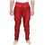 DISONE Red Silk Harem Pant for Men