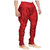 DISONE Red Silk Harem Pant for Men