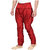 DISONE Red Silk Harem Pant for Men