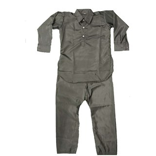 Pathani Kashmiri Boy Costume Black Color Fancy Dress For Kids