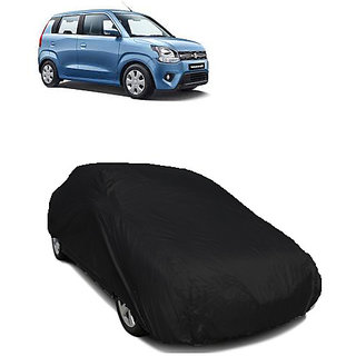 QualityBeast Extreme Car Body Cover for Maruti Suzuki WagonR (Black)