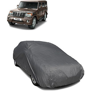 QualityBeast Extreme Car Body Cover for Mahindra Bolero XL (Grey)