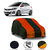 QualityBeast Extreme Car Body Cover for Tata Tiago (OrangeBlack)