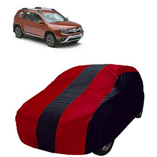 QualityBeast Extreme Car Body Cover for Renault Duster (MaroonBlack)