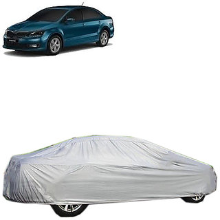 QualityBeast Extreme Car Body Cover for Skoda Rapid (Silver)