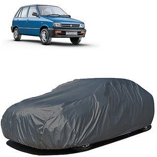 QualityBeast Extreme Car Body Cover for Maruti maruti 800 (Grey)