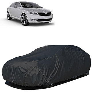 QualityBeast Extreme Car Body Cover for Skoda Laura (Black)