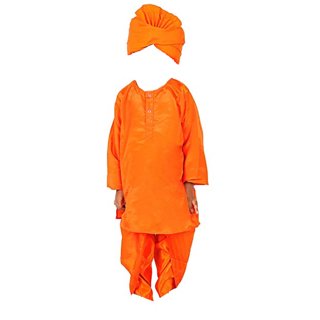 SWAMI VIVEKANAND/NATIONAL HERO COSTUME FANCY DRESS FOR KIDS