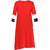 Aarika Girls Red Coloured Kurti