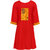 Aarika Girls Red Coloured Kurti