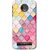 Ezellohub Printed Hard Mobile back case cover for Motorola Moto Z - clour light