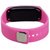 FARP Digital led watch band type pink colour womens and girls watch