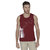 Printed Sleeveless Cotton Men's Sandoz-Maroon