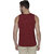 Printed Sleeveless Cotton Men's Sandoz-Maroon