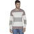 Striped Crew Neck Men's Tshirt-Multicolour