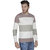Striped Crew Neck Men's Tshirt-Multicolour