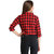 Vivient Women Red Black Check Printed Cotton Shirt