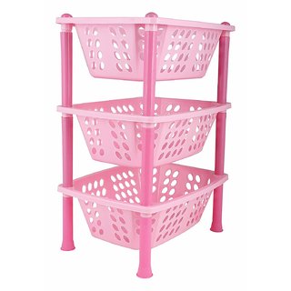 Buy WayMore Virgin Plastic 3-Layer Cutlery Rack Online @ ₹579 from ...