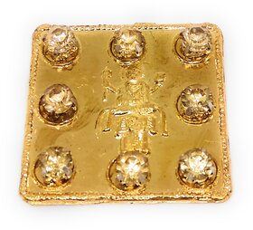 Guru Yantra with Yellow Sapphire (Pukhraj)