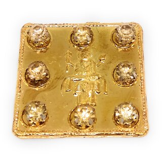 Guru Yantra with Yellow Sapphire (Pukhraj)