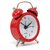 Ganapatistore Mini Classic Double Bell Alarm Clock Traditional Quartz Movement With Night Light 1ps