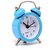 Ganapatistore Mini Classic Double Bell Alarm Clock Traditional Quartz Movement With Night Light 1ps