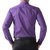 Vixeen Full Sleeve slim Fit Plain Formal Shirt for Man,Casual Shirts,100 Cotton Shirts,Plain Shirts Cotton, Purple