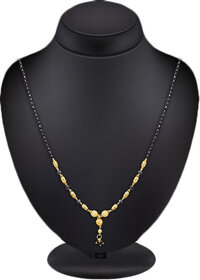 Vighnaharta Bidaai Collection Gold Plated Alloy Fancy Mangalsutra for Women- [VF1283MSPG].