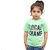 Neeba Fashion Wear Stylish Green T-Shirt For Kid's