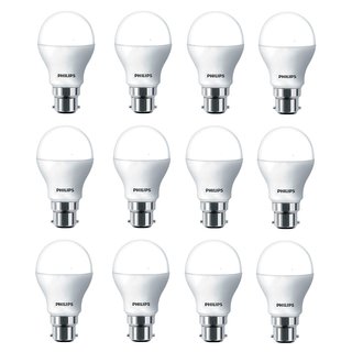 Philips Ace Saver 9W LED Bulb 6500K (Cool Day Light) - Pack of 12