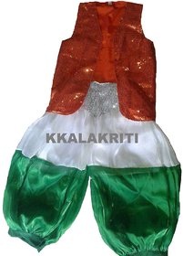 TIRANGA FANCY DRESS COSTUME FOR KIDS/INDEPENDENCE DAY/REPUBLIC DAY/PATRIOTIC THEME
