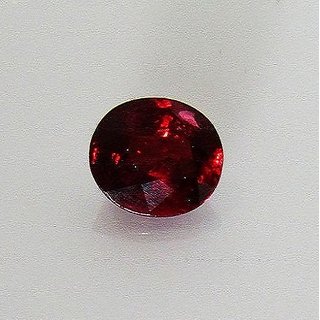 Ruby/Manik 9.25 Ratti Lab Certified Natural Ruby Gemstone for Astrological Purpose.