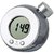 LED Mini Digital Clock Creative Smart Water Magic Element Water Power Alarm Clock Environmental protection  (GRAY)