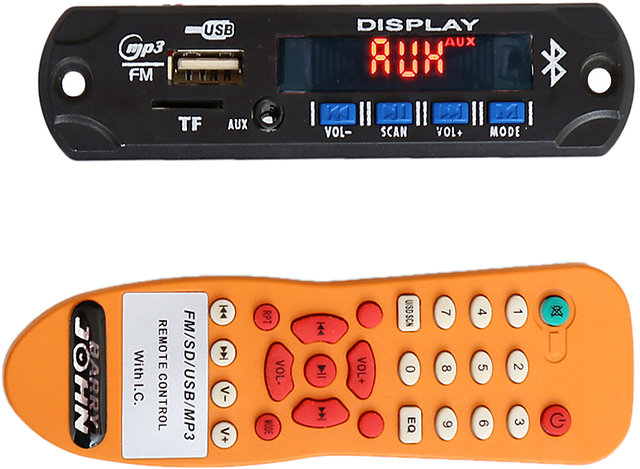Buy Barry John Bluetooth FM USB AUX Card MP3 Stereo Audio Player ...