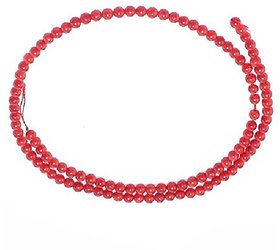 CEYLONMINE Original Red Coral Beads Mala