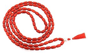 CEYLONMINE Coral Mala Natural  original Beads Mala moonga / munga mala