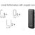 Ambrane Power bank P-1250 12500mah Black